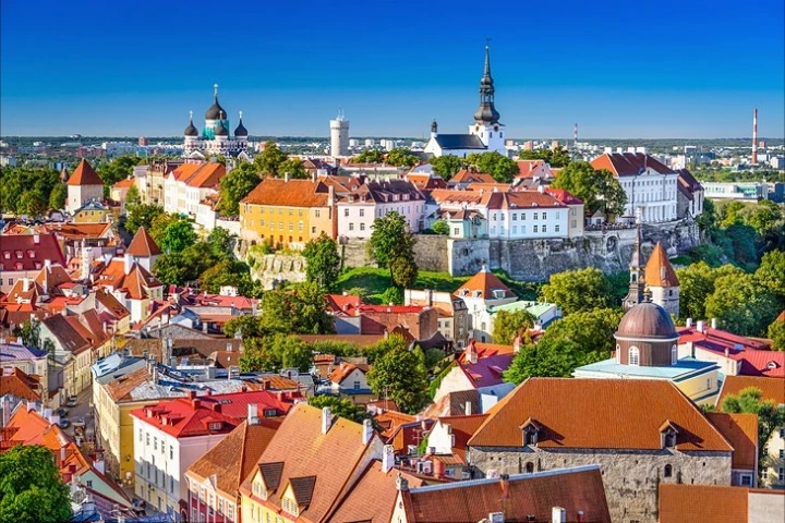 Estonia cityscape