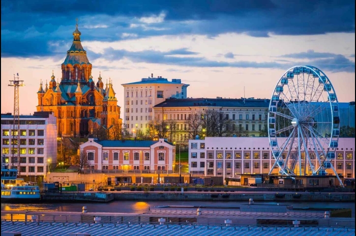 Finland cityscape