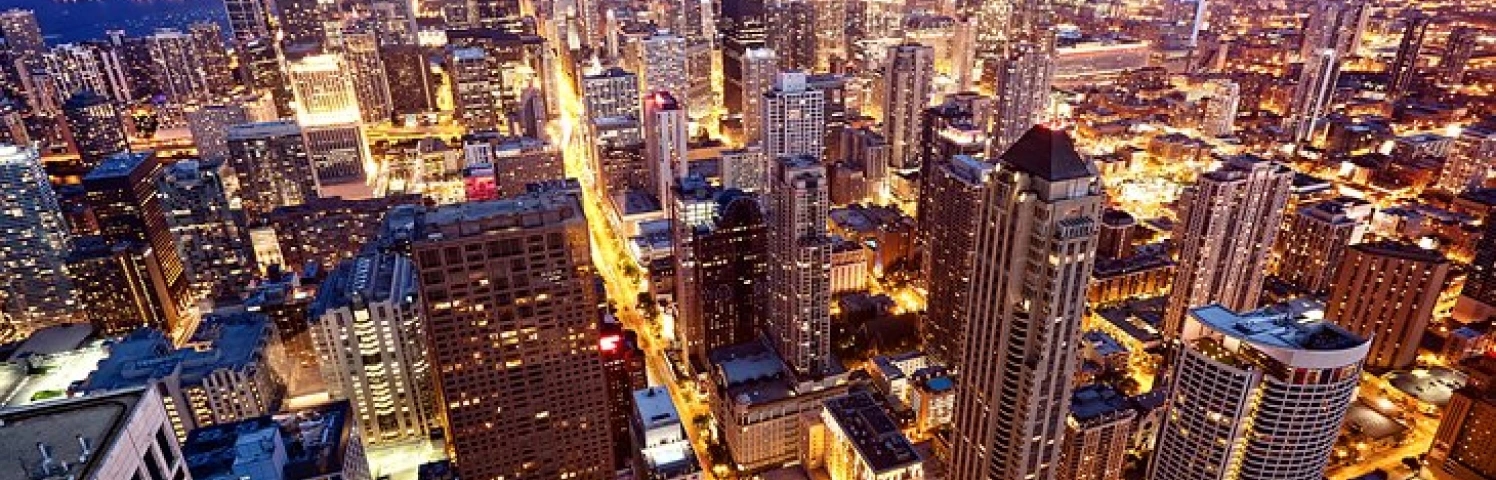 USA cityscape