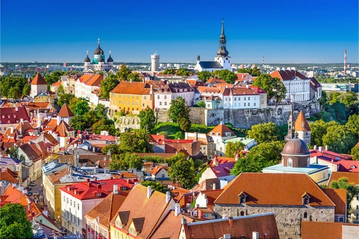 Estonia cityscape