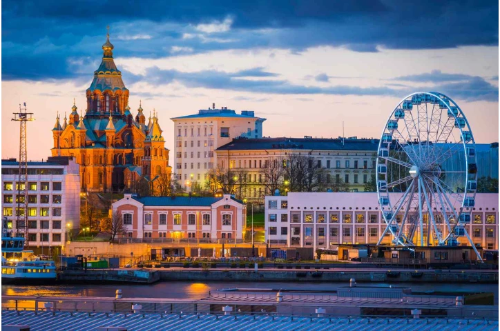 Finland cityscape