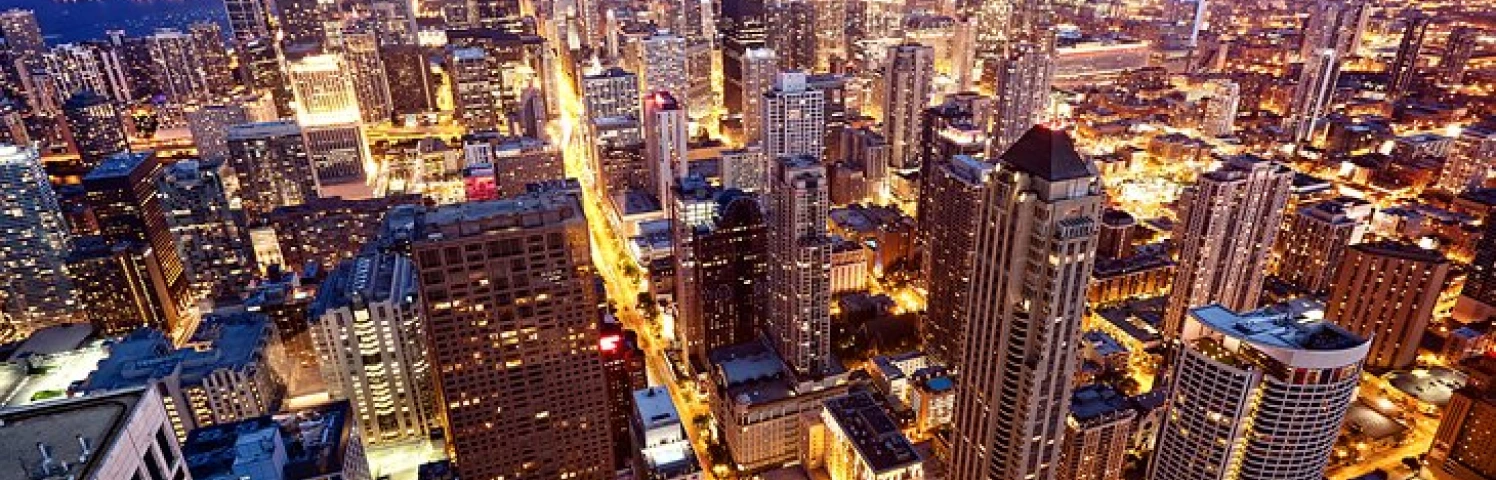USA cityscape